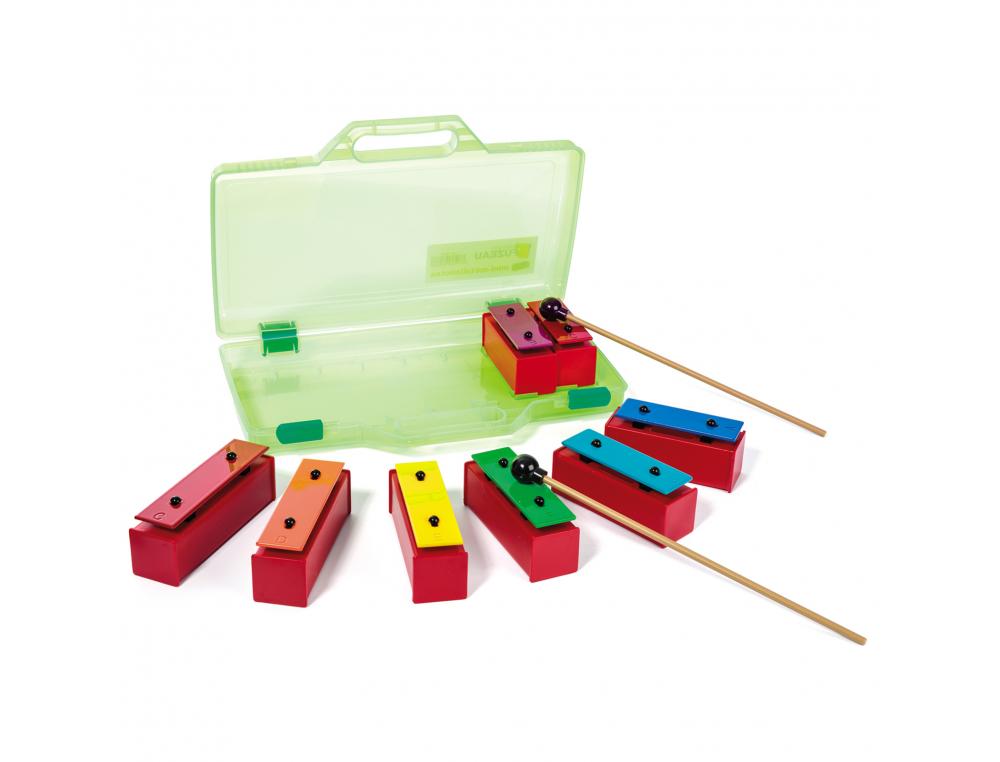 MINI  TALLONOTE FUZEAU 8 LAMES DO5 A DO6 + 2           MAILLOCHES BOITIER PLASTIQUE  TRANSPARENT