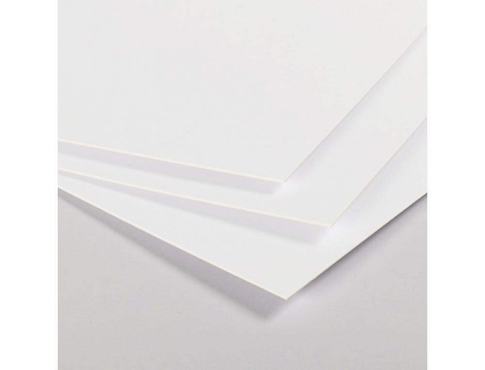 CARTON MOUSSE CLEOPATRE PLAQUE EPAISSEUR 1MM 640G     COLORIS BLANC/GRIS 50X65CM    LOT 5 U