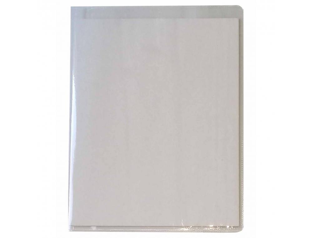 PROTEGE CARNET OFFICE PLAST PVC TRANSPARENT LISSE 15X21CM