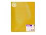 PROTEGE-DOCUMENTS OFFICE PLAST ECO GREEN RECYCLE 60    VUES QUALITE PP 40 MICRONS    GRAINE COLORIS  JAUNE