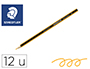 CRAYONS STAEDTLER NORIS COLOUR 185 COLORIS JAUNE      POCHETTE DE 12