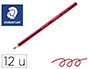 CRAYONS STAEDTLER NORIS COLOUR 185 COLORIS ROUGE      POCHETTE DE 12