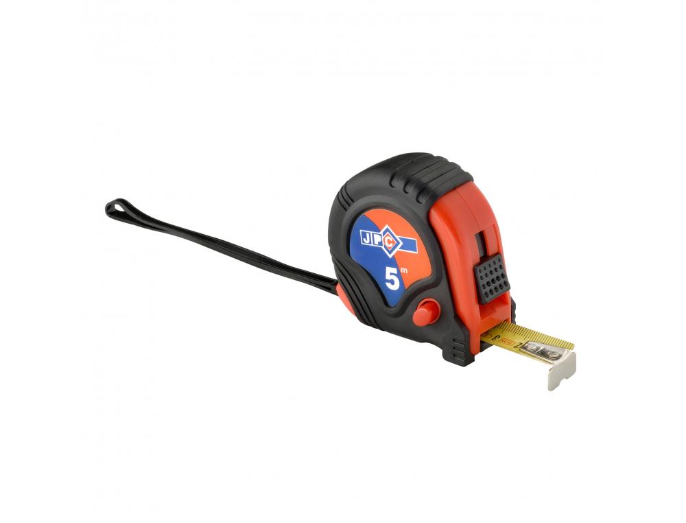 METRE RUBAN WONDAY BI-MATIERE 5MX19MM 3 BLOCAGES RETOUR     AUTOMATIQUE BOITIER PLASTIQUE