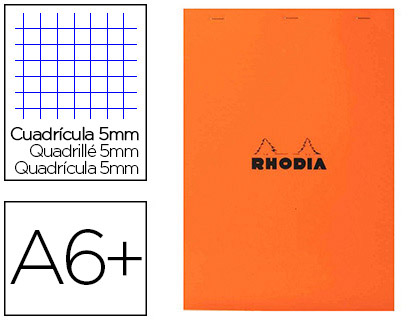 Bloc-notes Rhodia - Quadrillé