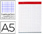 BLOC CONQUERANT SEPT SANS COUVERTURE AGRAF EN TTE A5 148X210MM 80F 60G RGLURE 5X5MM