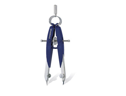 COMPAS STAEDTLER GOMTRIE PRCISION LAITON PLAQU NICKEL SATIN FIBRE VERRE VIS MICROMTRIQUE 15.4CM 22.5CM COFFRET