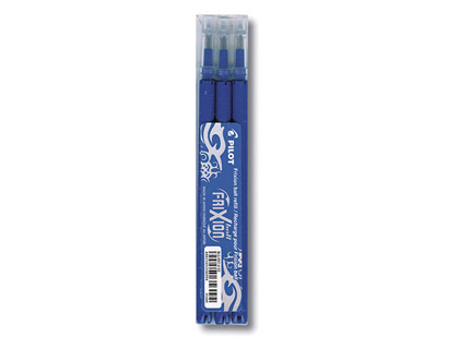 Mine de rechange pour Stylo Frixion effaçable bleu