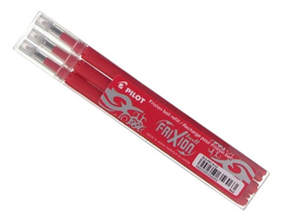 Stylo FriXion Ball encre rouge pointe 0,7 mmm