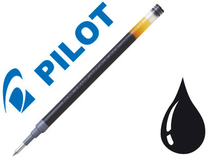 RECHARGE PILOT STYLO-BILLE ENCRE GEL PILOT G2 ALPHAGEL B2P GEL G-KNOCK G2 LIMITED POINTE FINE COULEUR NOIR