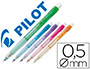 PORTE-MINE PILOT SUPER GRIP NON 0.5MM AVANCE AUTOMATIQUE CANON RENTRANT CORPS ERGONOMIQUE COLORIS FUN