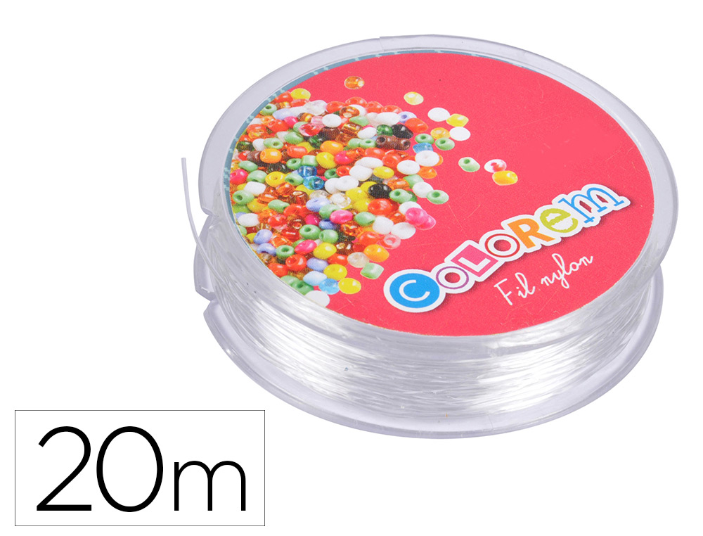 FIL NYLON COLOREM LASTIQUE 20 M