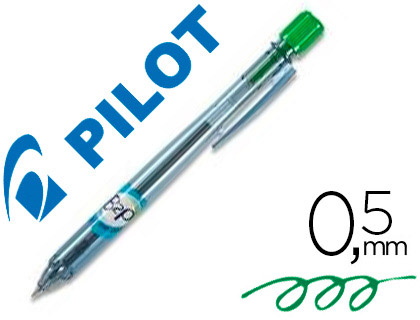 STYLO-BILLE PILOT B2P MOYEN 0.5MM RTRACTABLE RECHARGEABLE CORPS TRANSLUCIDE BLEUT PLASTIQUE RECYCL COULEUR VERT