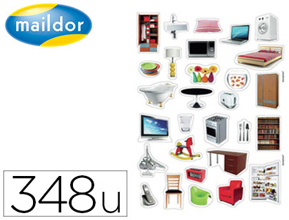 GOMMETTE MAILDOR REPOSITIONNABLE OBJETS MAISON SACHET 348 UNITS