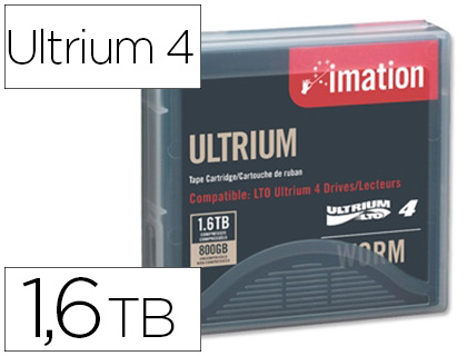 CARTOUCHE IMATION LTO ULTRIUM 4 800/1600GO