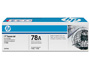 TONER LASER HP 78A CE278A POUR LASERJET PRO P1566/1606DN COULEUR NOIR 2100P