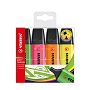 SURLIGNEUR STABILO BOSS TRAC 2/5MM POINTE BISEAUTE ENCRE UNIVERSELLE BASE EAU RSISTANTE LUMIRE POCHETTE 4 UNITS