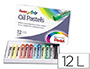 PASTEL HUILE PENTEL CORPS ROND ENROBAGE PAPIER NON SALISSANT DIAMTRE 8MM BOTE 12 UNITS