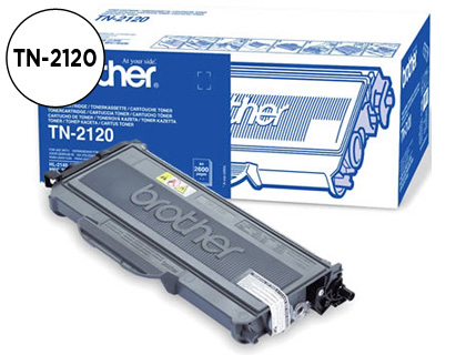 TONER LASER BROTHER TN2120 COULEUR NOIR HAUTE CAPACIT 2600P