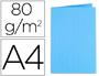 SOUS-CHEMISE EXACOMPTA ROCK'S 220X310MM 80G COLORIS BLEU PACK 100 UNITS