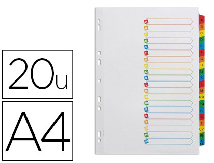 21 Intercalaires Classeur A4 Intercalaires, Intercalaire