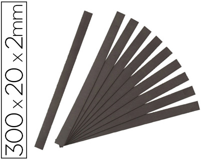 BANDE MAGNTIQUE ADHSIVE JPC 300X20X2MM SACHET 10 UNITS