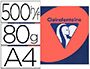PAPIER COULEUR CLAIREFONTAINE TROPHE MULTIFONCTION A4 80G/M2 COULEURS INTENSES ROUGE CARDINAL PAQUET 500 FEUILLES