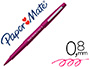 STYLO-FEUTRE PAPER MATE FLAIR ORIGINAL POINTE MOYENNE 1MM LONGUE DURE DE VIE COLORIS MAGENTA