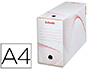 BOTE ARCHIVES ESSELTE STANDARD CARTON ONDUL RECYCLABLE A4 245X345MM DOS 150MM ASSEMBLAGE MANUEL FACIL COLORIS BLANC