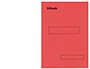SOUS-CHEMISE ESSELTE CARTON KRAFT 160G 230X310MM A4 2 RABATS COLORIS ROUGE