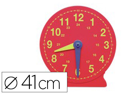 Horloge à aimant (8.9x16.90 cm) Couleur Bleu