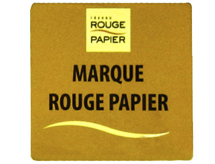 STOP RAYON ROUGE PAPIER LOT 10 UNITS + 10 GRIP