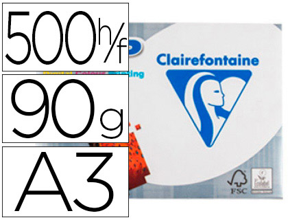 CLAIREFONTAINE Ramette de 100 feuilles A4 papier Calque 90g