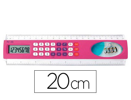 CALCULATRICE CITIZEN FC2D DOUBLE DCIMTRE ROSE