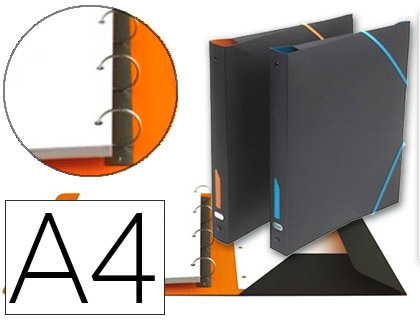 CLASSEUR ELBA FOR STUDENT A4 POLYPROPYLNE DOS 40MM
