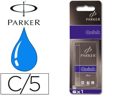 STYLO-PLUME PARKER JOTTER ACIER CT PLUME M GB INCLUT 2 CARTOUCHES ENCRE  BLEUE