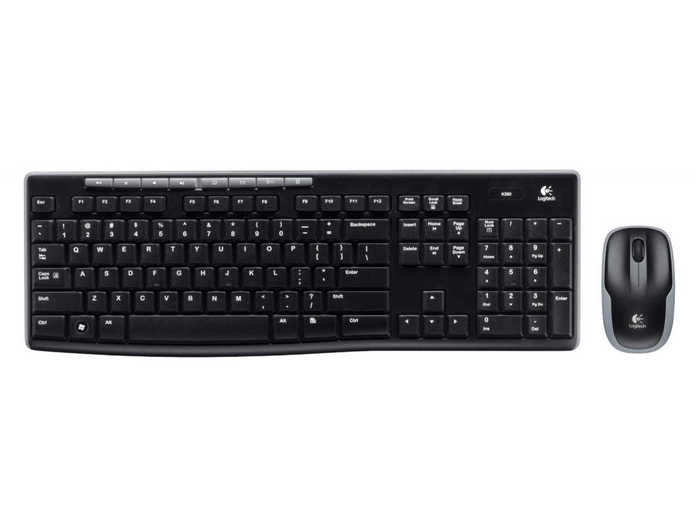 SARL APM  CLAVIER+SOURIS LOGITECH DESKTOP MK270 WIRELESS NANO