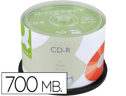 Boite de 10 CD-R Imation 52x recordables 700 MB - Fourniture