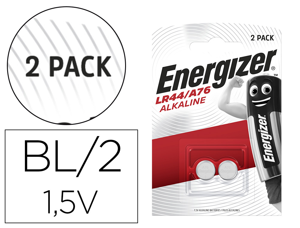 PILES ENERGIZER A76 / LR44