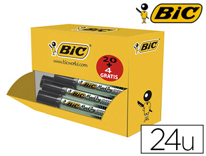 MARQUEUR BIC PERMANENT ONYX MARKER 1481 POINTE BISEAUTÉE 4/7MM