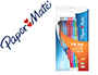 STYLO-BILLE PAPER MATE INKJOY 300 RT CRITURE MOYENNE RTRACTABLE CLIP FUN POCHETTE 10 UNITS