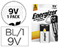 PILE ENERGIZER ALCALINE POWER I.C.E. 6LR61 9V BLISTER 1 UNIT