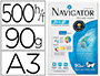 PAPIER NAVIGATOR MULTIFONCTION EXPRESSION A3 90G/M2 BLANCHEUR 169 OPACIT 96 RIGIDIT 120 500 FEUILLES
