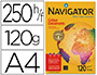 PAPIER NAVIGATOR MULTIFONCTION COLOUR DOCUMENTS A4 120G/M2 BLANCHEUR 169 OPACIT 98 RIGIDIT 50 250 FEUILLES