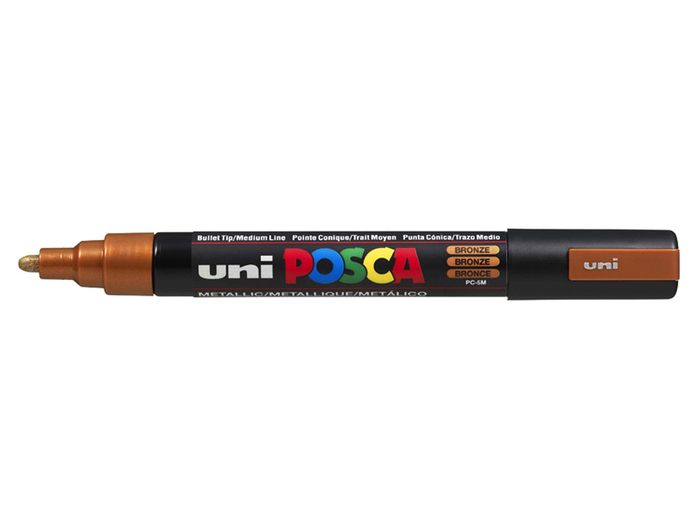 MARQUEUR POSCA POINTE CONIQUE MOYENNE COLORIS BRONCE