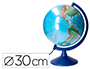 GLOBE TERRESTRE ANTARTIK LUMINEUX CARTE PHYSIQUE ET    POLITIQUE EFFAABLE DIAMETRE  30 CM