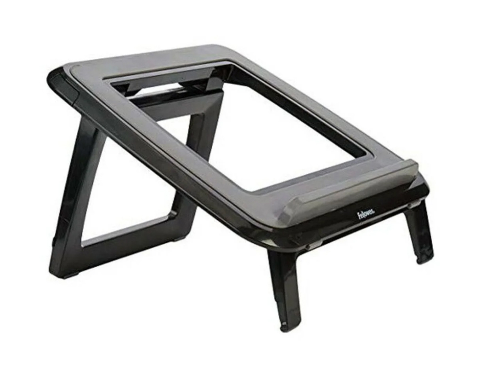 SUPPORT FELLOWES I-SPIRE ORDINATEUR PORTABLE PLASTIQUE 320X286X42MM COLORIS NOIR