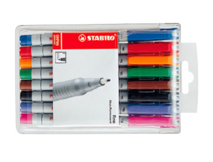 STABILO Lot de 25 stylos-feutres Fineliner point 88 (Dessin)