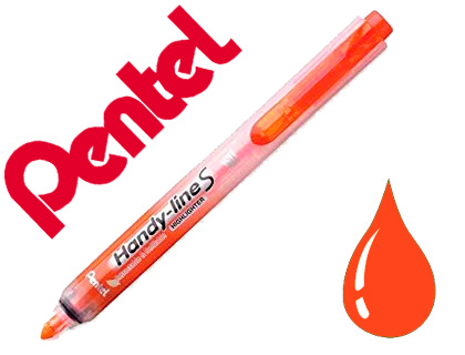 RECHARGE PENTEL SURLIGNEUR ORANGE PENTEL HANDY LINE S RTRACTABLE RECHARGEABLE