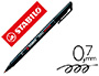 STYLO-FEUTRE STABILO OHP PEN PERMANENT POINTE FINE 0.7MM ENCRE INDLBILE MULTI-SUPPORTS AGRAFE COLORIS NOIR