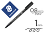 STYLO-FEUTRE STAEDTLER LUMOCOLOR PERMANENT POINTE MOYENNE MULTI-SUPPORTS SCHAGE IMMDIAT RSISTANT EAU COLORIS NOIR